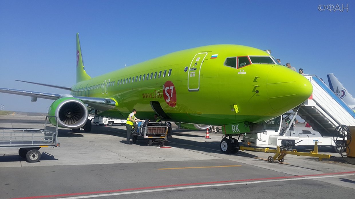 S7 airlines boeing 737 800 фото салона